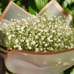 Baby's breath bouquet by Durban florist